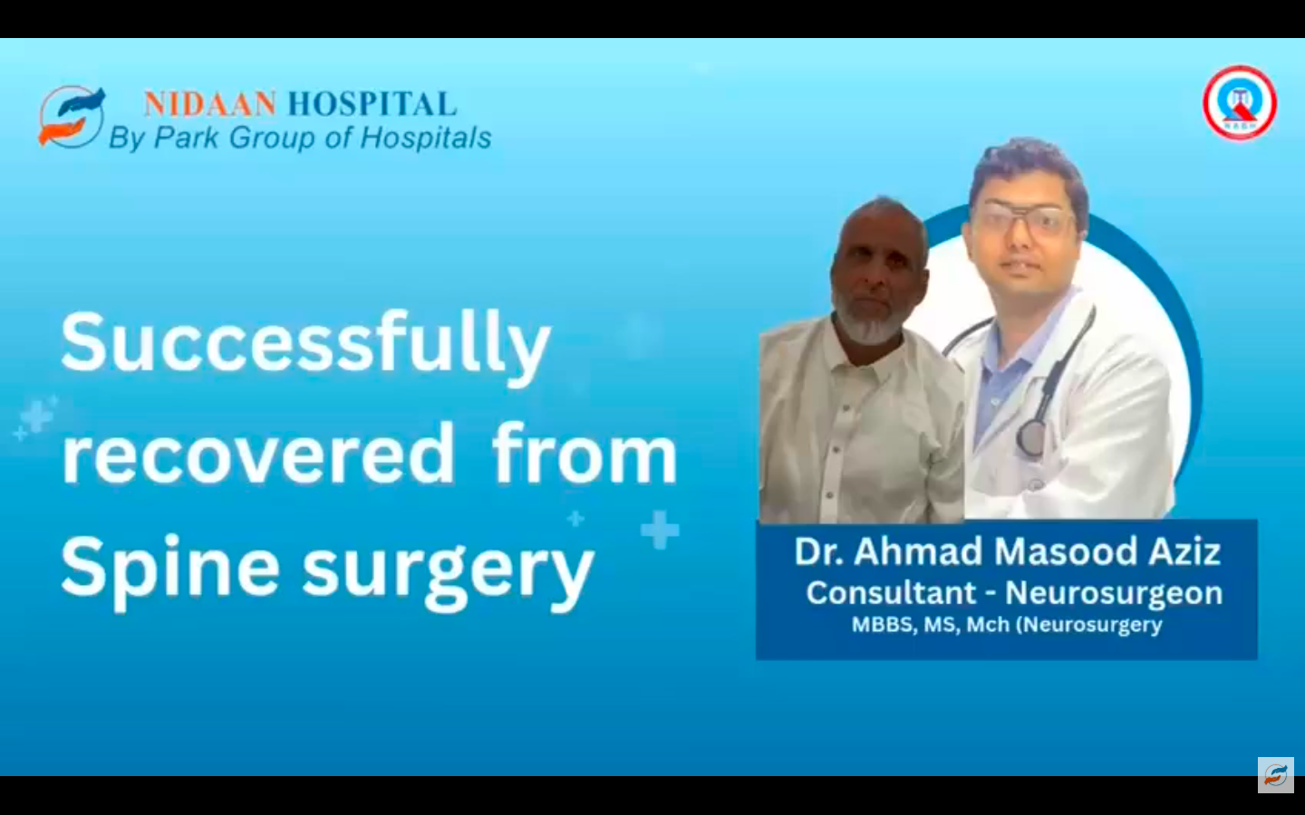 Successful Recovery After Spine Surgery